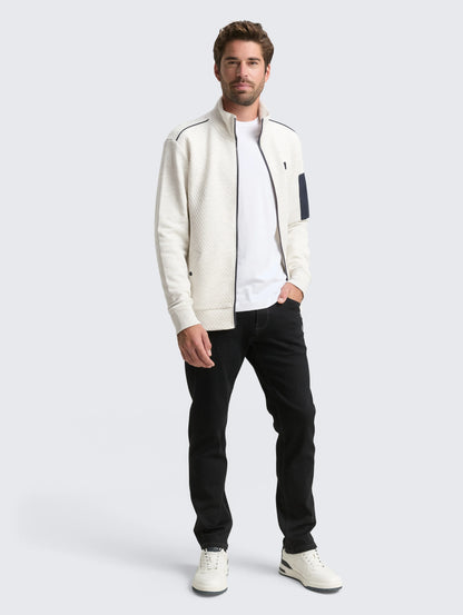 Tom Tailor_0_Sweat Jacket with Sleeve Pocket_1049263_38677_01