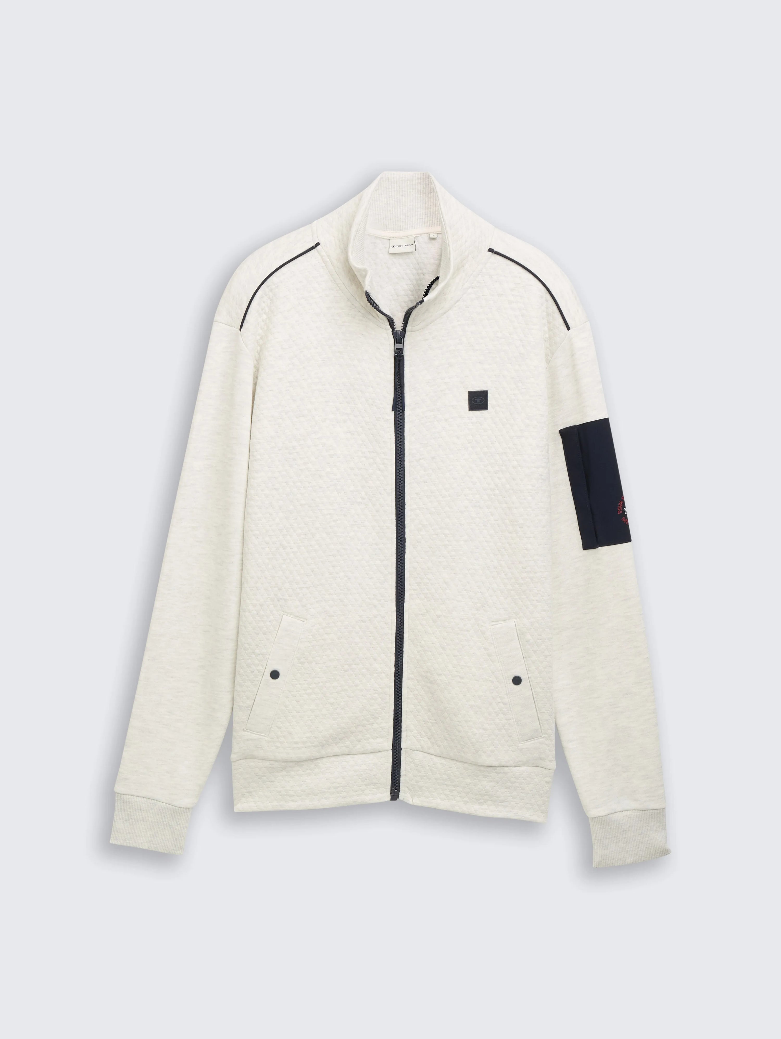 Tom Tailor_0_Sweat Jacket with Sleeve Pocket_1049263_38677_04