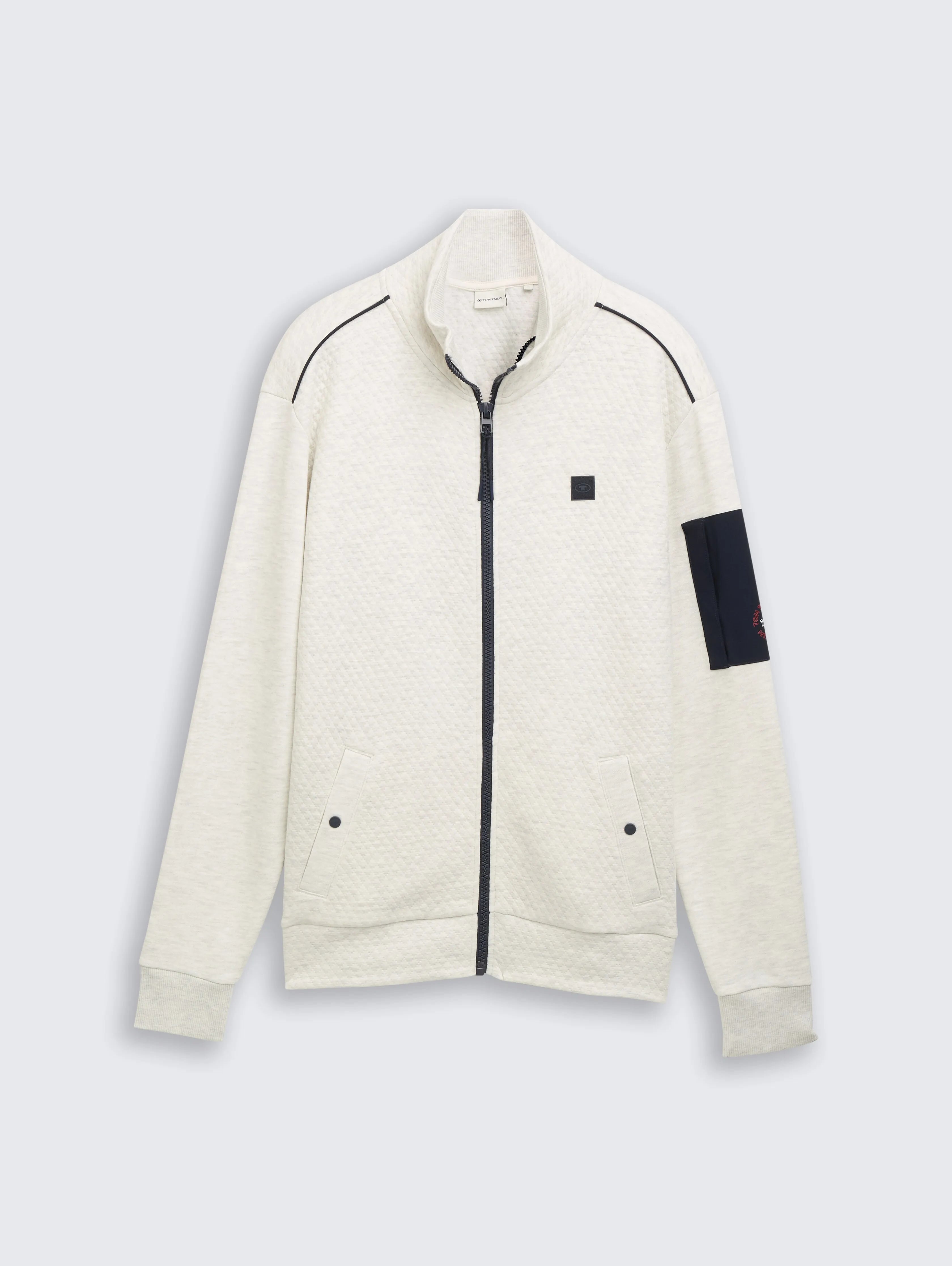 Tom Tailor_0_Sweat Jacket with Sleeve Pocket_1049263_38677_04