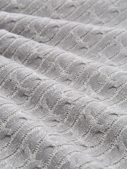 Tom Tailor_Gray_Troyer Knitted Jumper with Cable Knit_1049370_39407_06