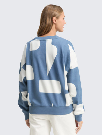 Tom Tailor_0_Loose-Fit Sweatshirt with Pattern_1049413_38860_03