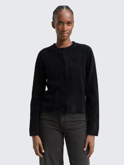 Tom Tailor_0_Cardigan Made From Feather Yarn_1049484_14482_01