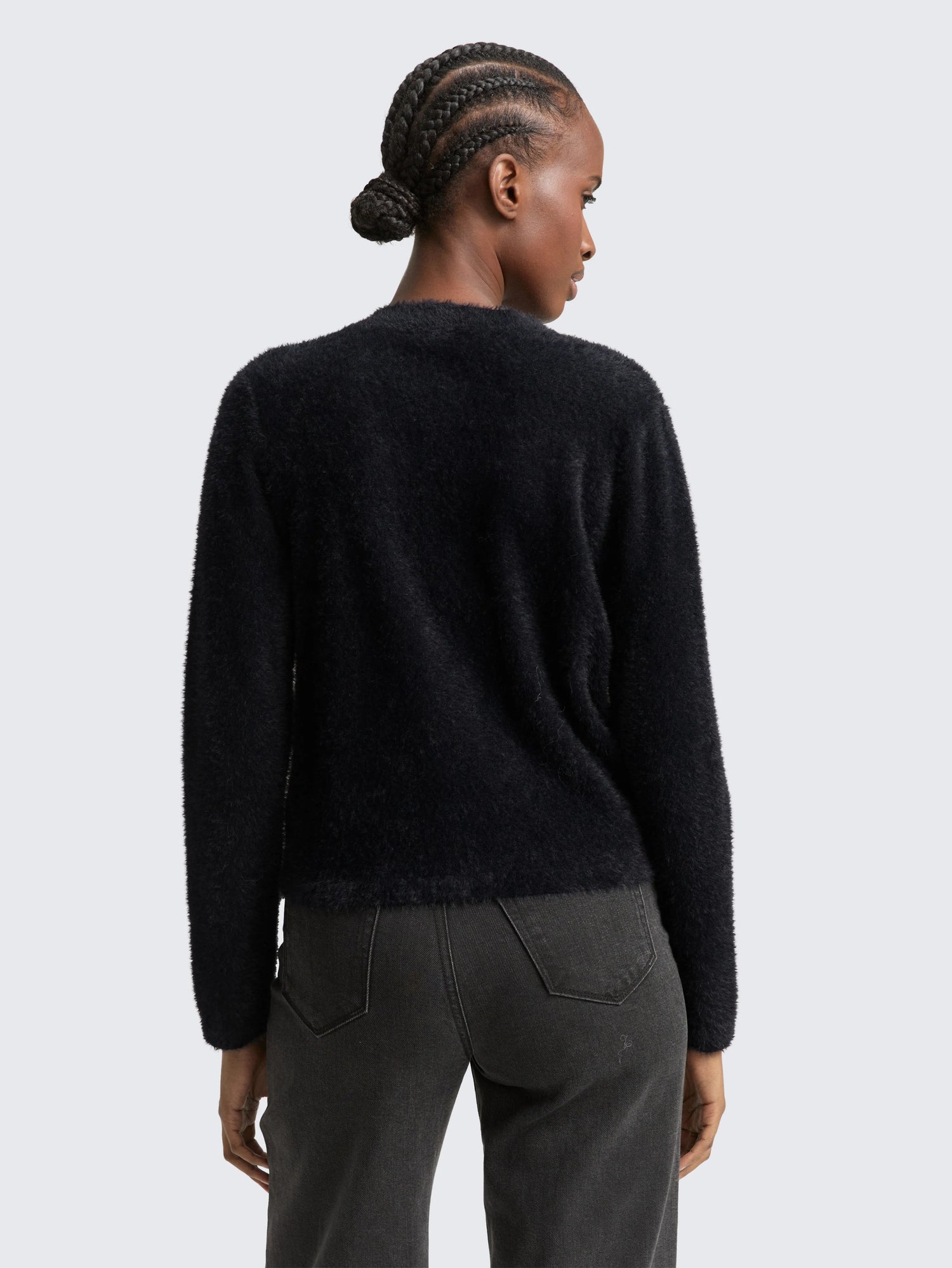 Tom Tailor_0_Cardigan Made From Feather Yarn_1049484_14482_03
