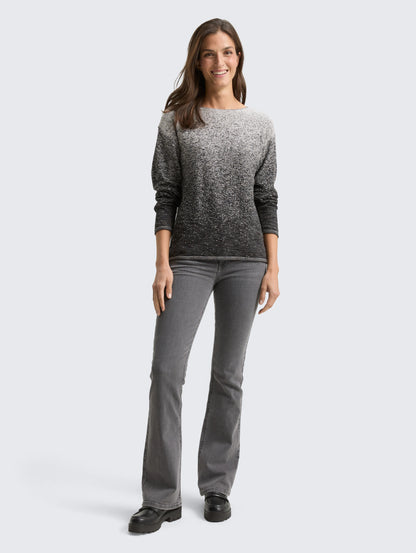 Tom Tailor_Gray_Loose Fit Knitted Jumper with Colour Gradient_1049487_36581_01