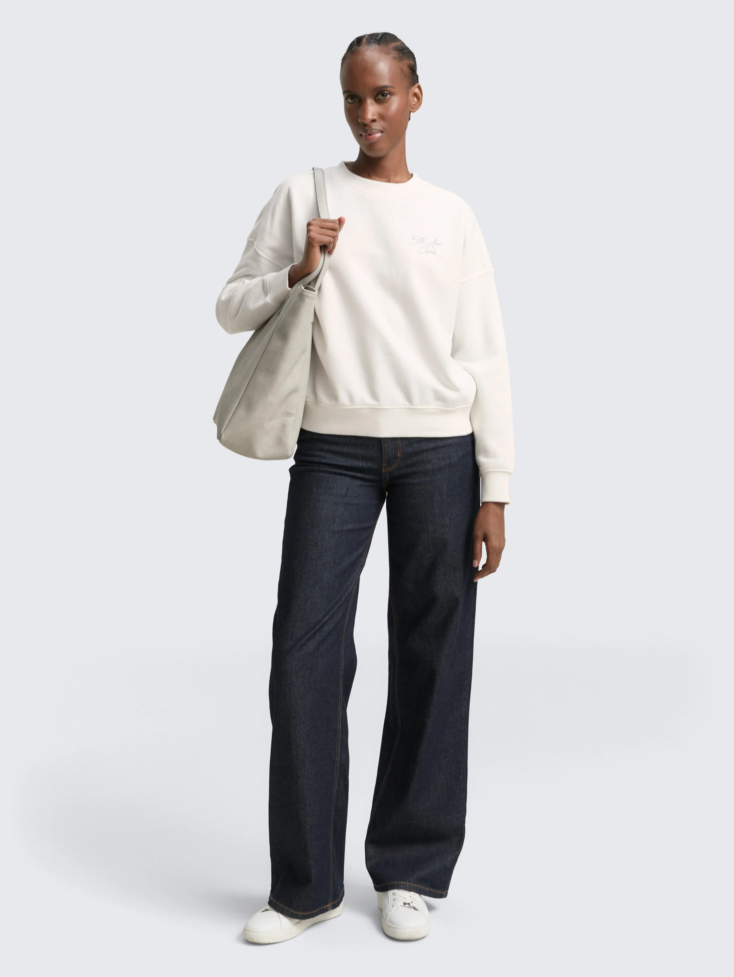 Tom Tailor_0_Sweatshirt with Glitter Embroidery_1049495_10332_02