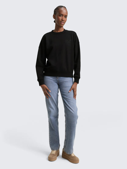 Tom Tailor_0_Sweatshirt with Glitter Embroidery_1049495_14482_02