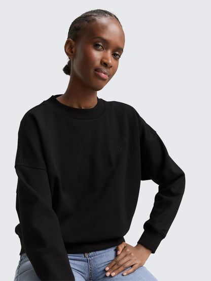 Tom Tailor_0_Sweatshirt with Glitter Embroidery_1049495_14482_05
