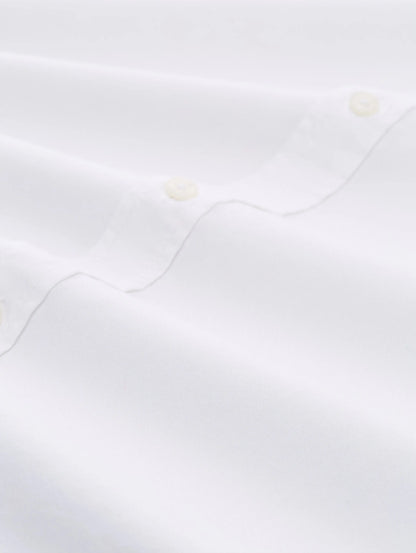 Tom Tailor White Men Regular Fit Shirt in Poplin SKU: 1049583_20000 Image 05