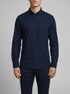 Denim Tom Tailor Sky Captain Blue Men Oxford Shirt with Logo Embroidery SKU: 1049661_10668 Image 00