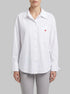 Tom Tailor White Women Oversized Shirt Blouse with Heart Embroidery SKU: 1049800_20000 Image 00
