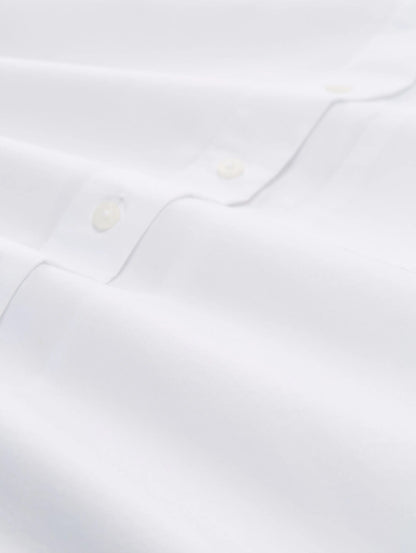 Tom Tailor White Women Oversized Shirt Blouse with Heart Embroidery SKU: 1049800_20000 Image 05
