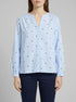 Tom Tailor Blue Heart Design Women Blouse with Heart Embroidery SKU: 1049804_39940 Image 00