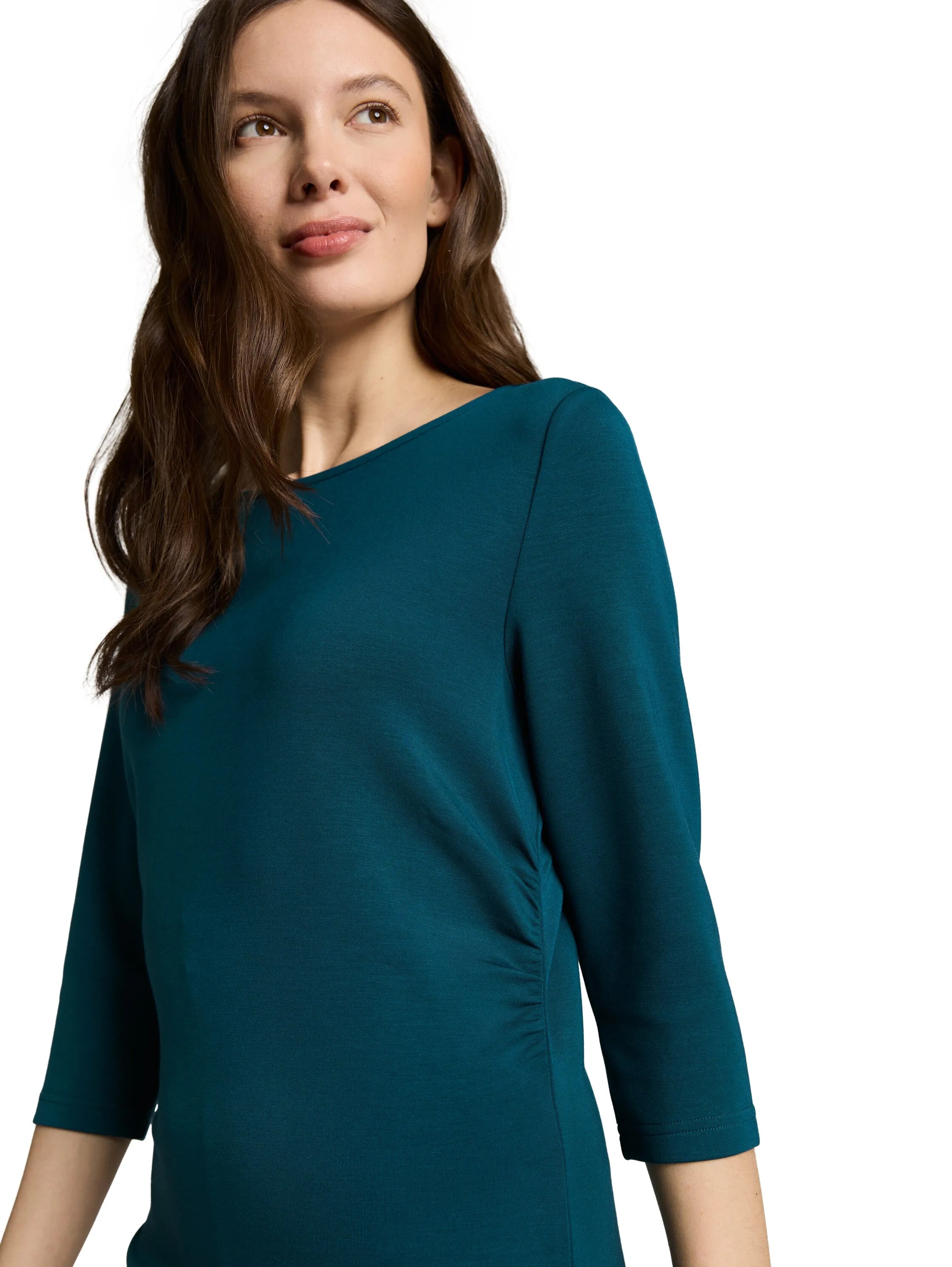 Tom Tailor Deep Meadow Green Women Dress with Ruffles SKU: 1049851_12818 Image 04