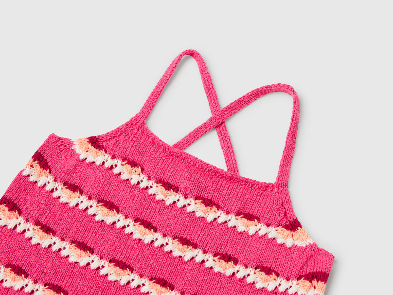 Benetton_Top in Crochet Stitch_104FQH00C_86A_03