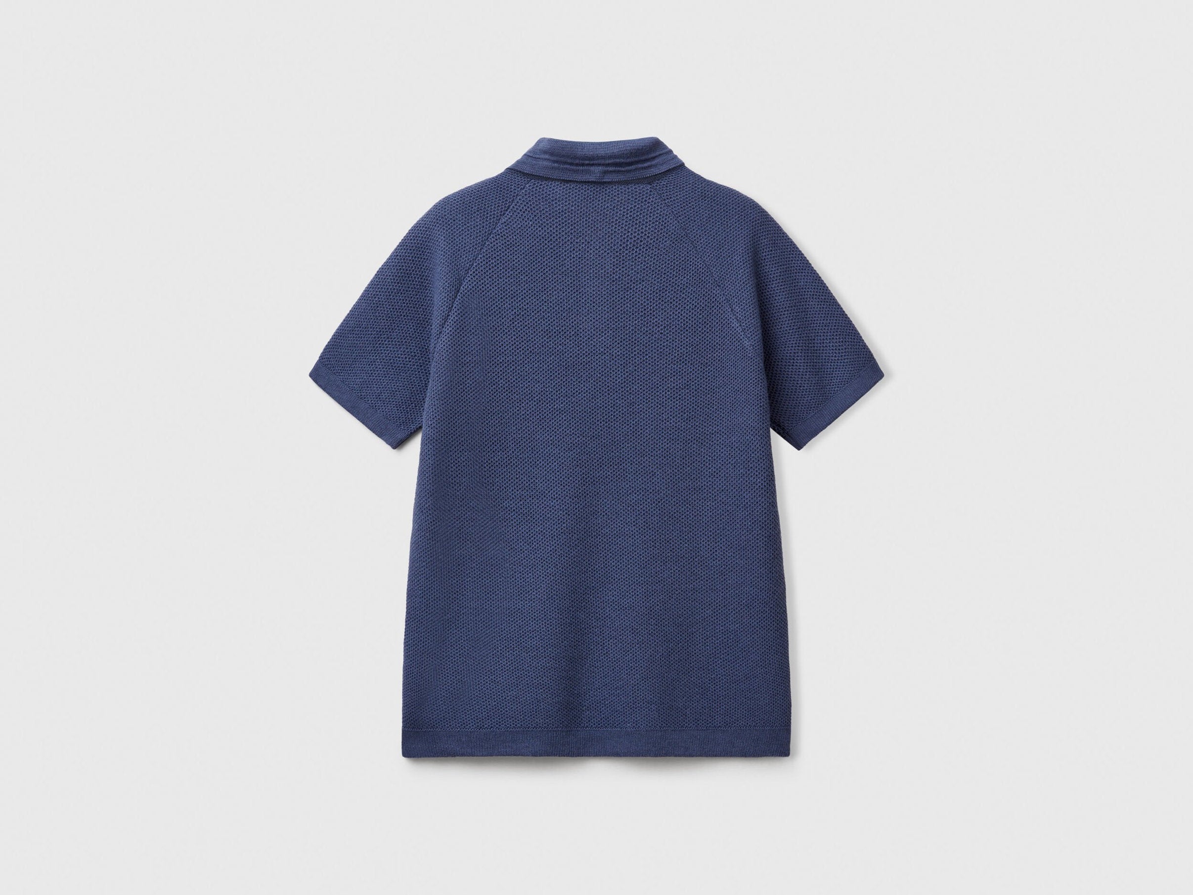 Benetton_Short Sleeve Polo in Linen Blend_104NC3005_72T_02