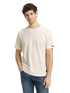 Tom Tailor Gardenia White Men T-Shirt with Waffle Texture SKU: 1050142_10348 Image 04