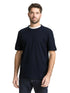 Tom Tailor Sky Captain Blue Men T-Shirt with Waffle Texture SKU: 1050142_10668 Image 03