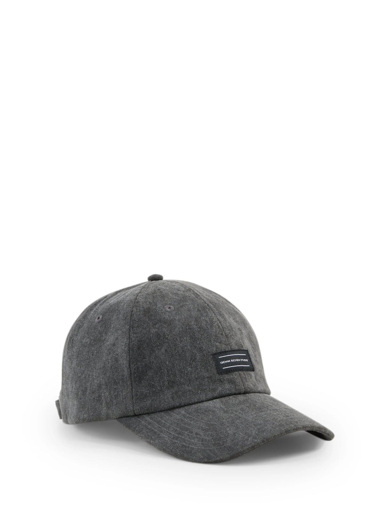 Denim Tom Tailor Urban Medium Grey Men Cap with Logo Badge SKU: 1050173_21756 Image 03