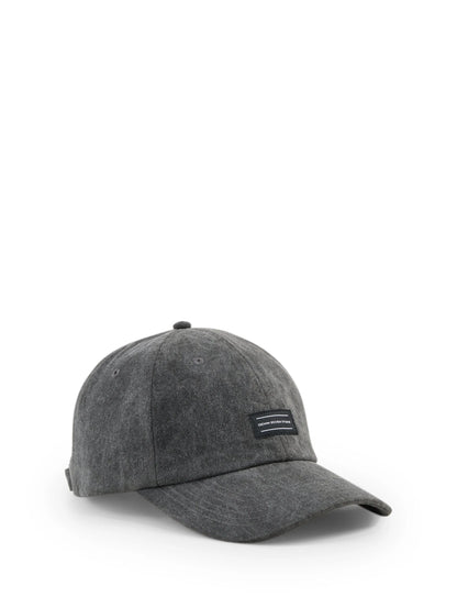 Denim Tom Tailor Urban Medium Grey Men Cap with Logo Badge SKU: 1050173_21756 Image 03