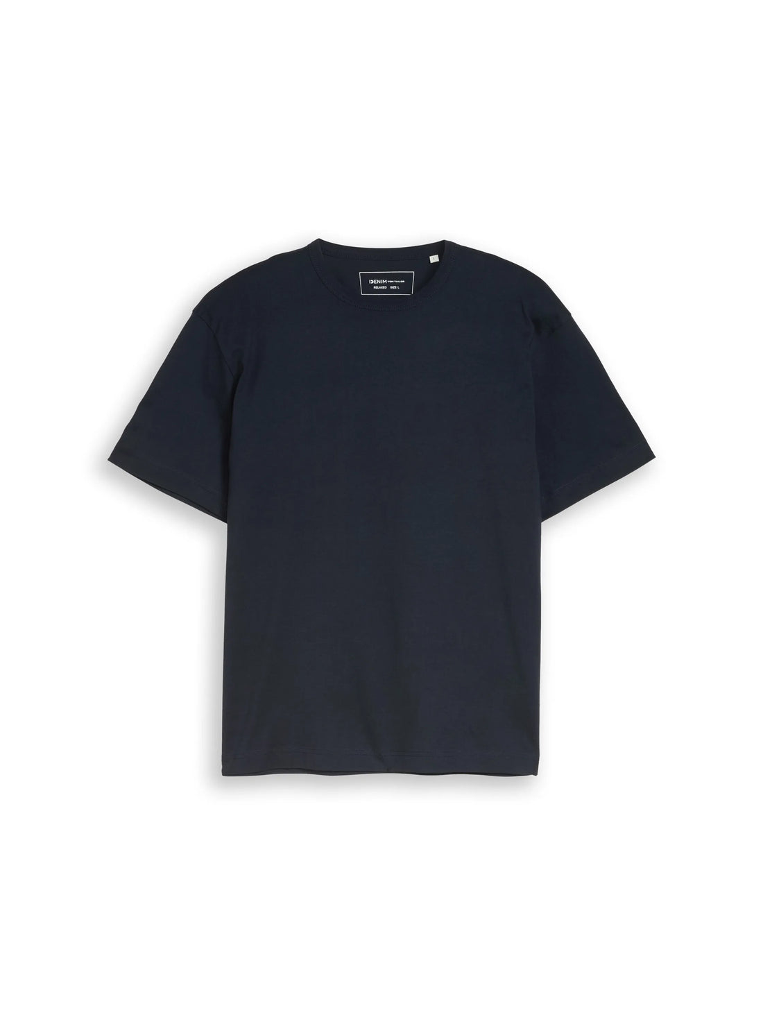 Denim Tom Tailor Sky Captain Blue Men Relaxed Fit Cotton T-Shirt SKU: 1050260_10668 Image 01