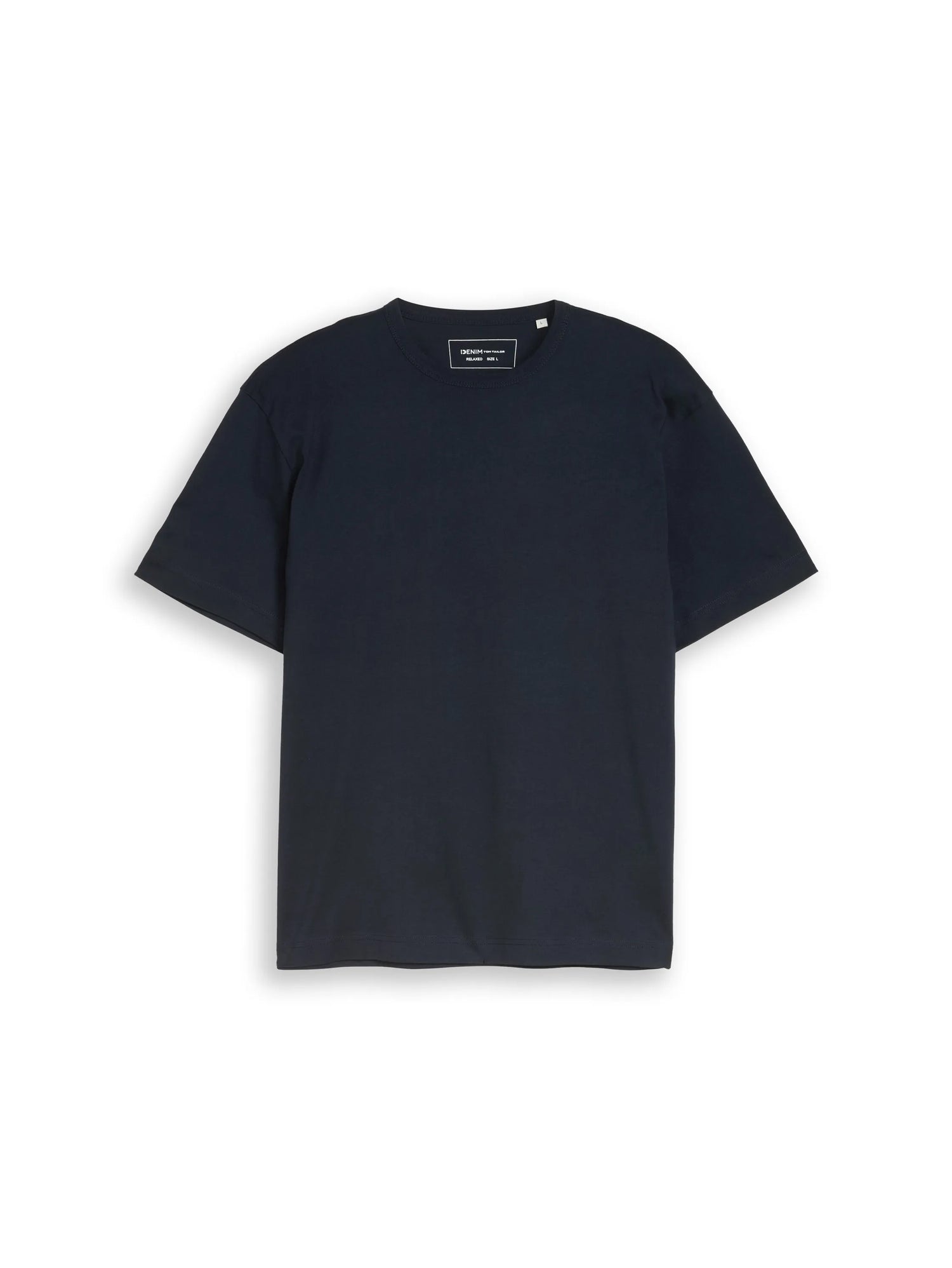 Denim Tom Tailor Sky Captain Blue Men Relaxed Fit Cotton T-Shirt SKU: 1050260_10668 Image 01
