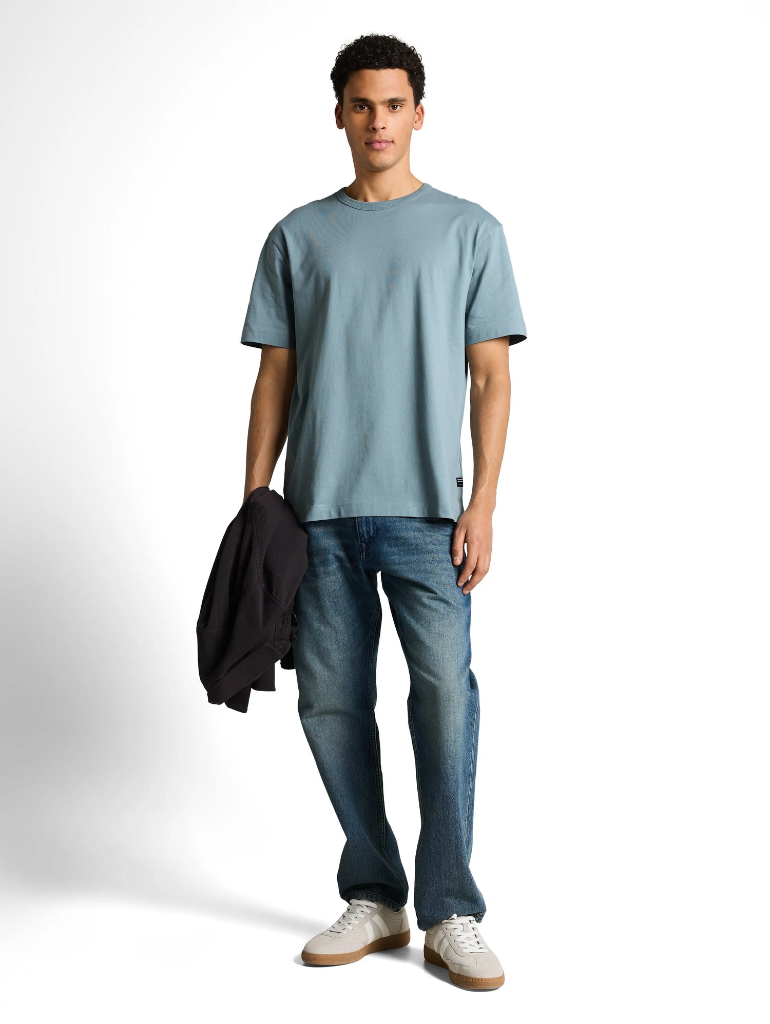 Denim Tom Tailor Citadel Blue Men Relaxed Fit Cotton T-Shirt SKU: 1050260_30118 Image 01