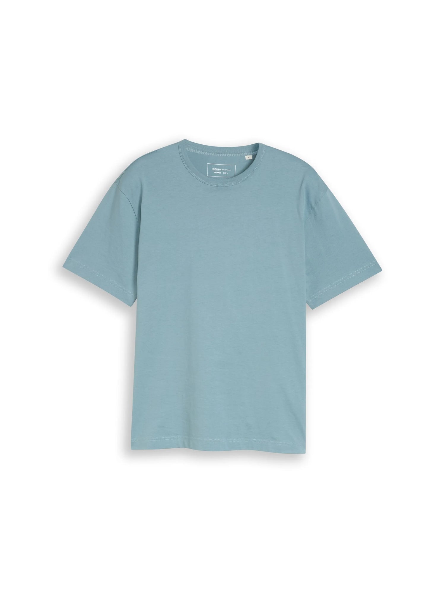Denim Tom Tailor Citadel Blue Men Relaxed Fit Cotton T-Shirt SKU: 1050260_30118 Image 06