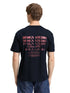 Denim Tom Tailor Sky Captain Blue Men Relaxed Fit T-Shirt with Back Print SKU: 1050262_10668 Image 02