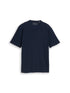 Denim Tom Tailor Sky Captain Blue Men Ribbed T-Shirt SKU: 1050266_10668 Image 01