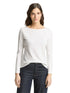 Tom Tailor Whisper White Women Basic Long-Sleeved Cotton Shirt SKU: 1050419_10315 Image 03