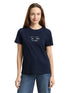 Tom Tailor Sky Captain Blue Women T-Shirt with Logo Print SKU: 1050428_10668 Image 03