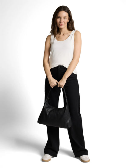Tom Tailor Whisper White Women Slim-Fit Top with a Round Neckline SKU: 1050431_10315 Image 01