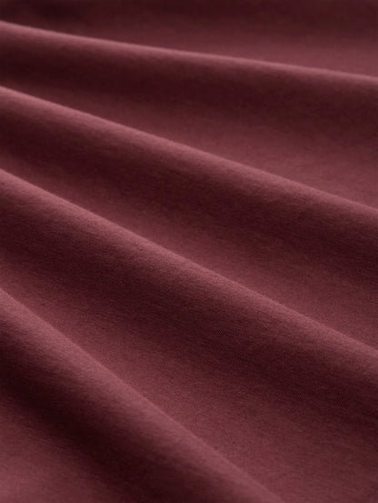 Denim Tom Tailor Tawny Port Red Women Cotton T-Shirt SKU: 1050484_10574 Image 05