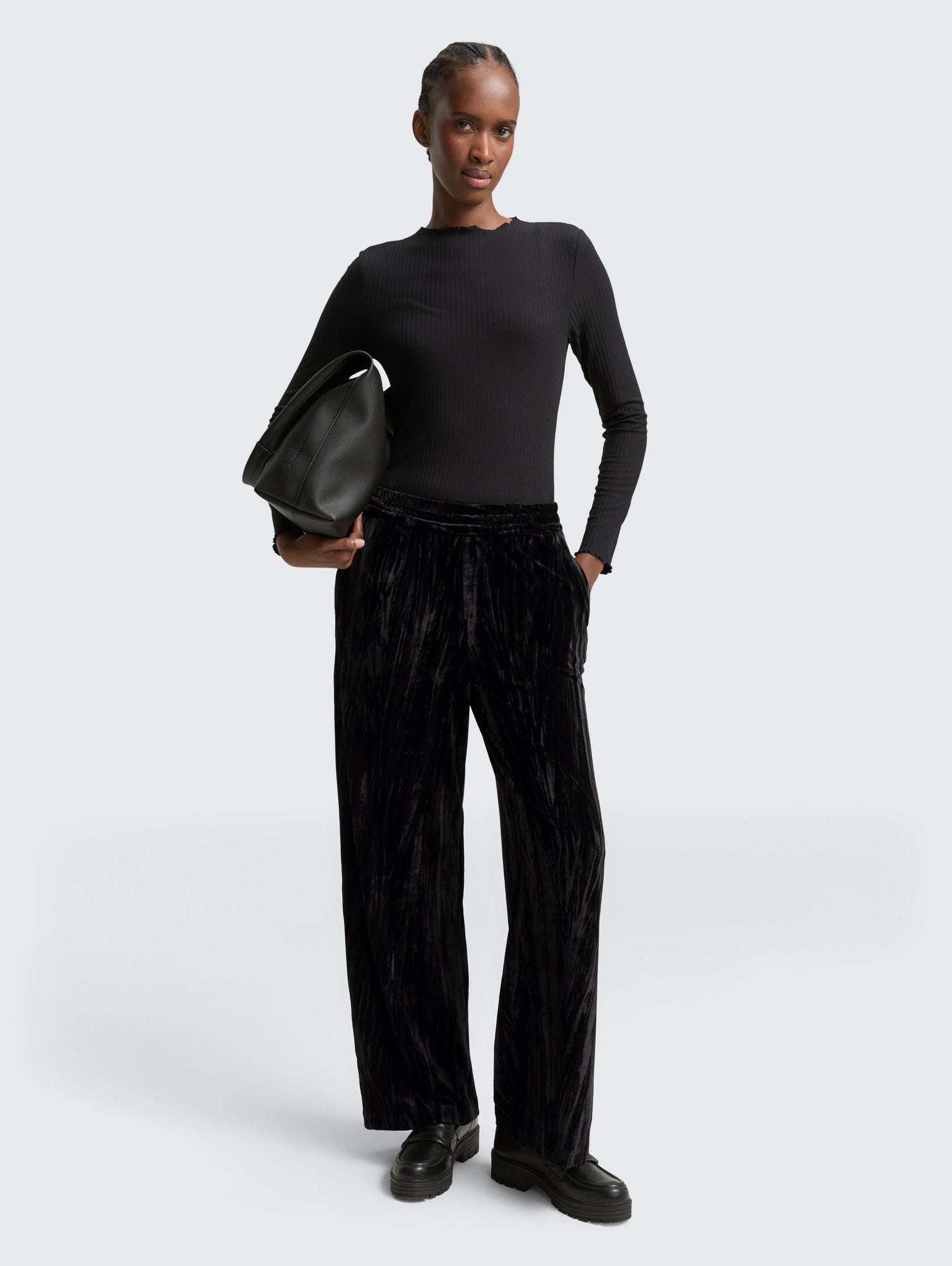 Tom Tailor_0_Wide-Leg Velvet Pants_1050753_14482_01