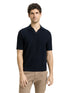 Tom Tailor Sky Captain Blue Men Knitted Jumper with Polo Collar SKU: 1050756_10668 Image 03