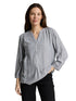 Tom Tailor Navy White Stripe Women Striped Blouse SKU: 1050771_40076 Image 03