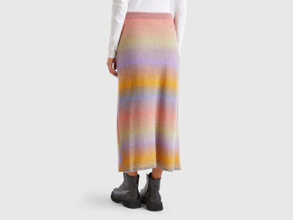 Multicolor Knit Skirt_1050D001N_61P_03