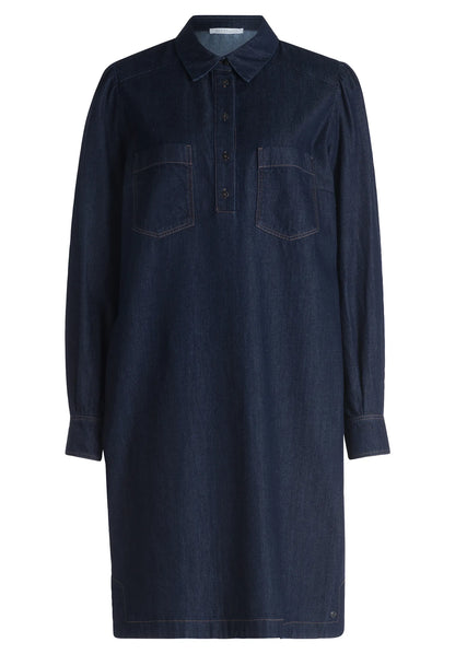 Betty Barclay_Dark Blue Denim_Short Denim Dress 1/1 Sleeve_1067-3130_8620_04