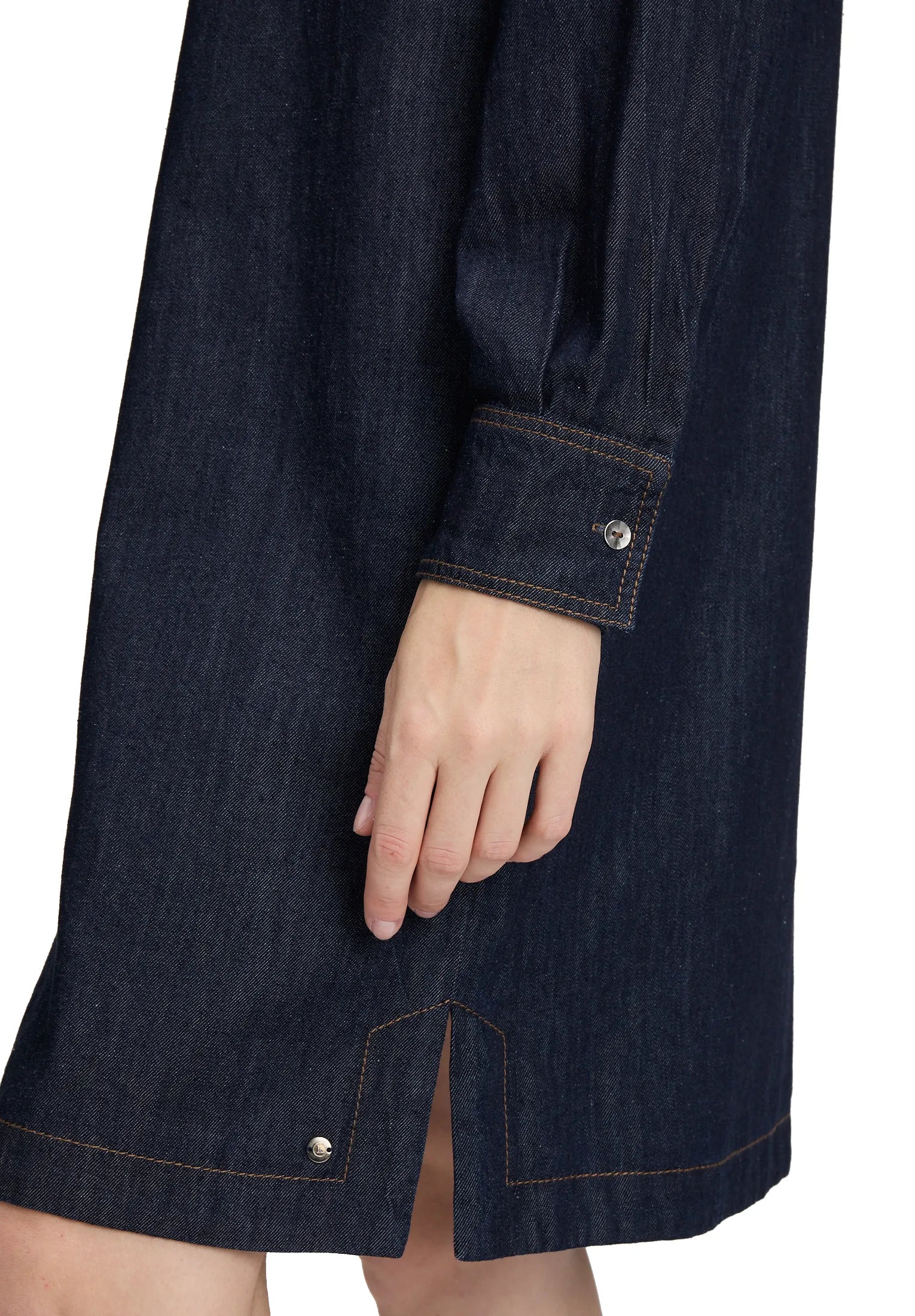 Betty Barclay_Dark Blue Denim_Short Denim Dress 1/1 Sleeve_1067-3130_8620_07