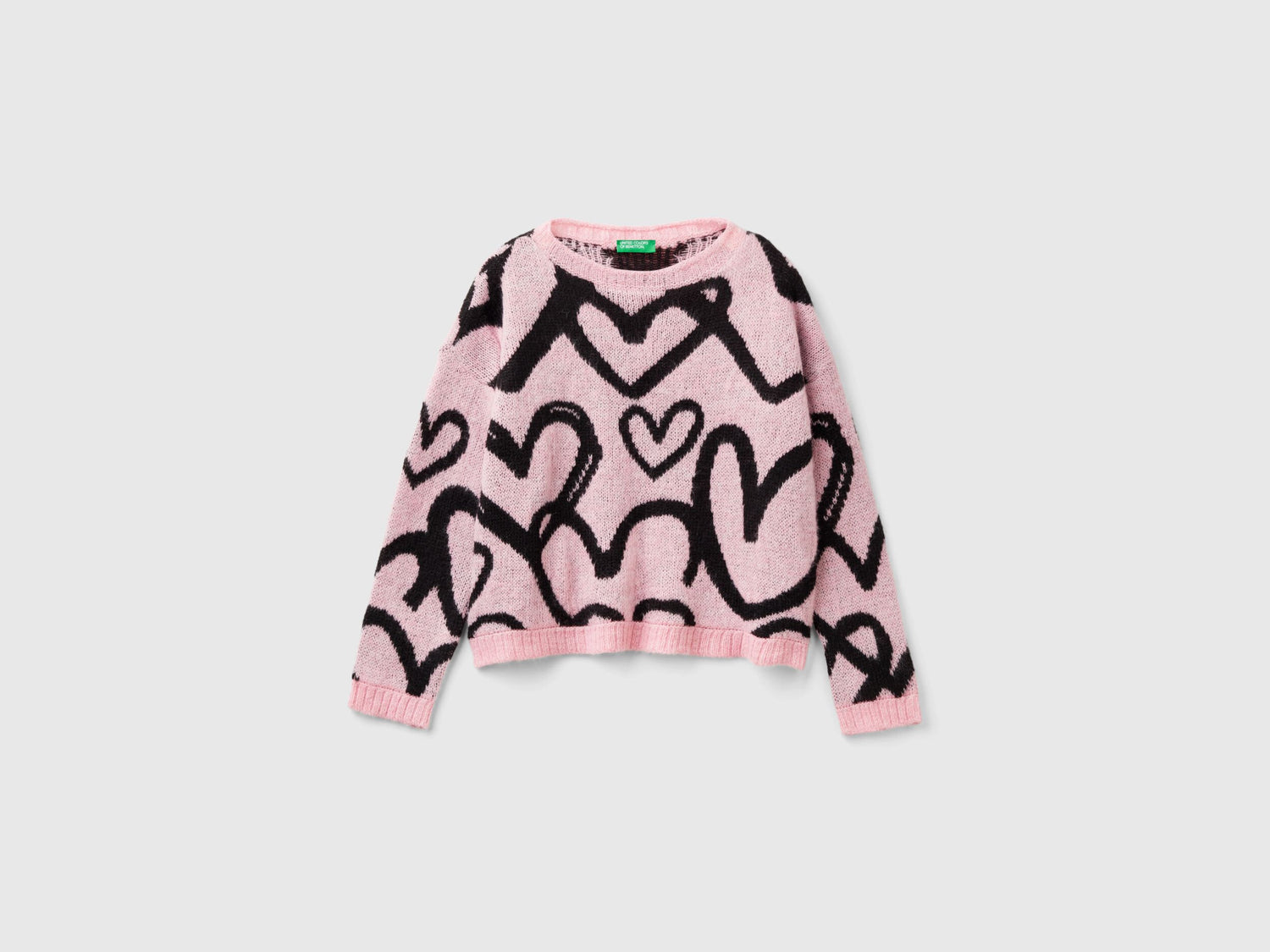 Sweater with Jacquard Heart Motif_106QQ107Q_74P_01