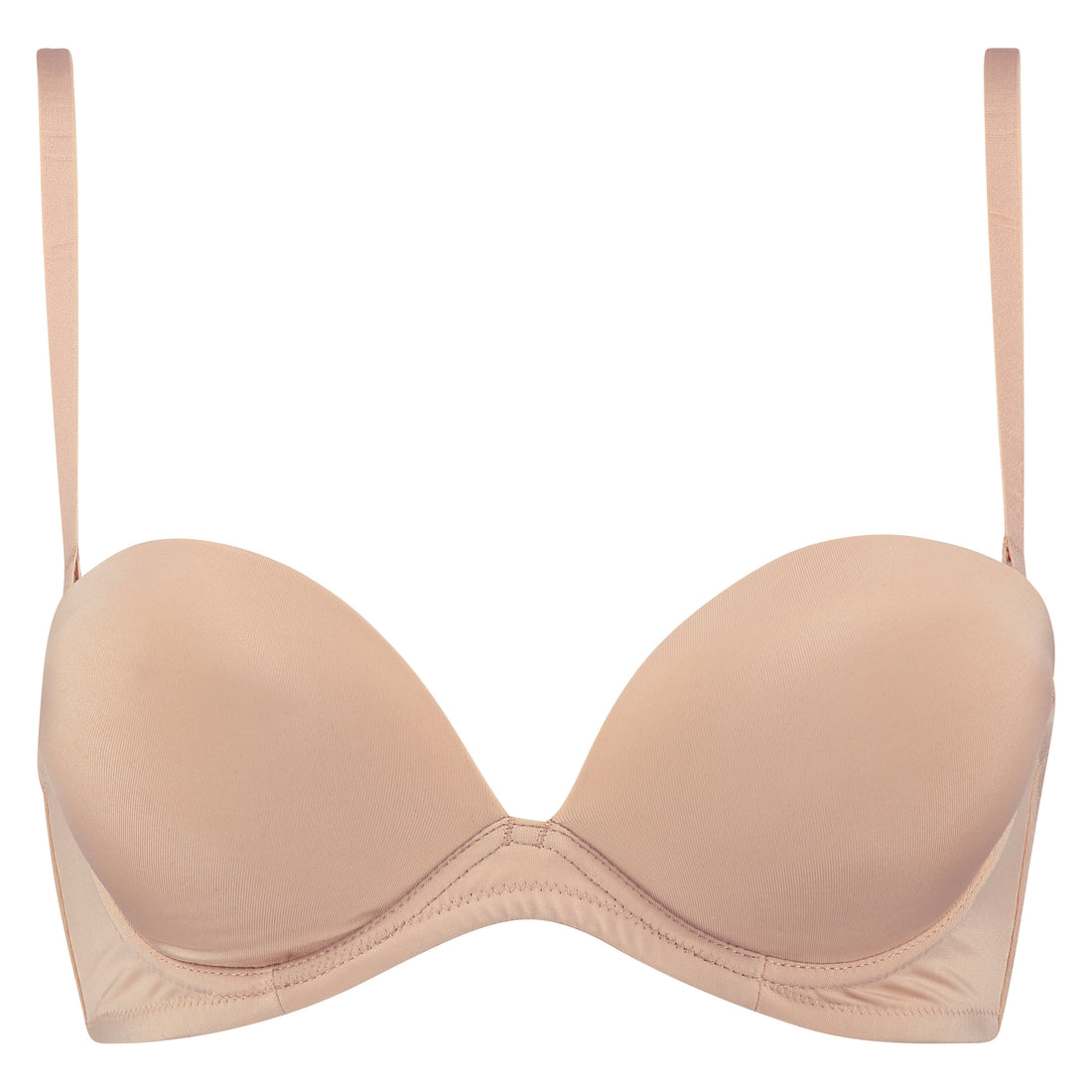 Maximizer Push Up Bra With Removable Straps In Different Cup Sizes_107813_Tan_01