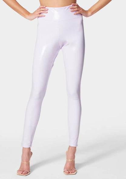 High Waist Liquid Shine Legging_107892_LAVENDER FOG_01