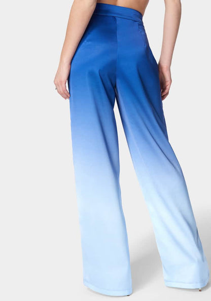 Ombre Satin High Waist Belted Palazzo Pant_107950_Galactic Cobalt-Chambray Blue_03