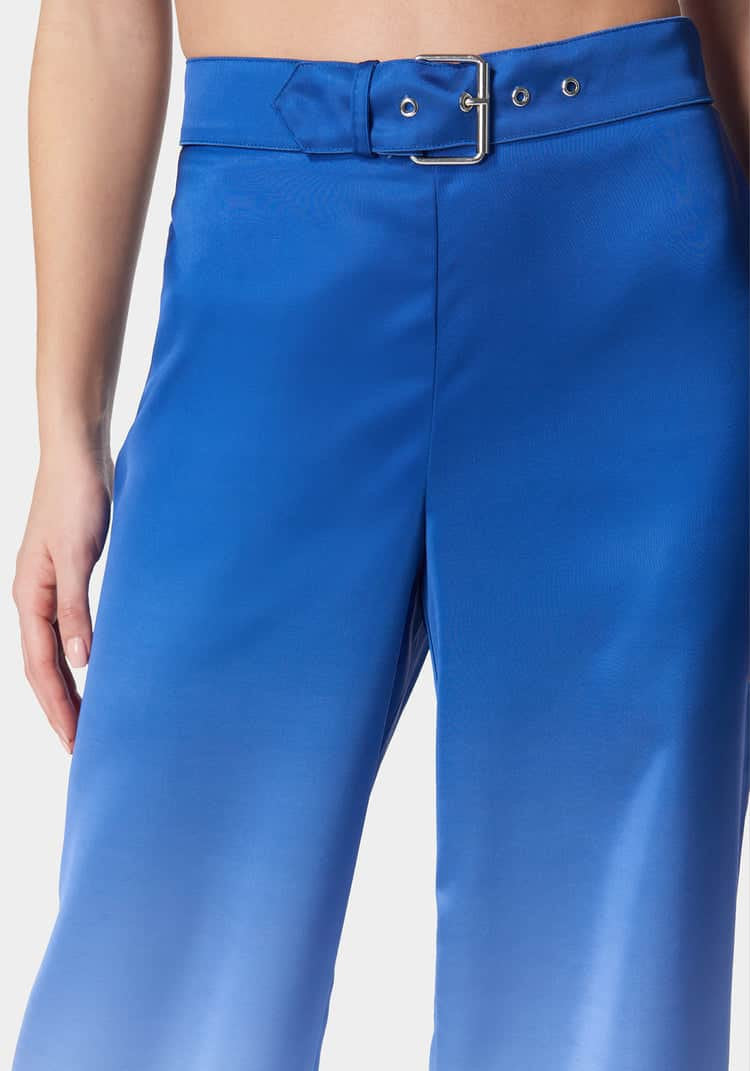 Ombre Satin High Waist Belted Palazzo Pant_107950_Galactic Cobalt-Chambray Blue_04