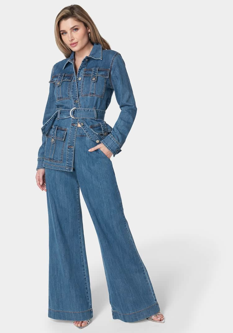 Semi Fitted Utility Denim Jacket_107966_Cielo Wash_02