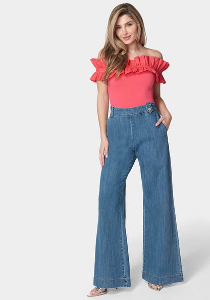 High Waist Ultra Wide Leg Light Weight Denim_107967_Cielo Wash_02