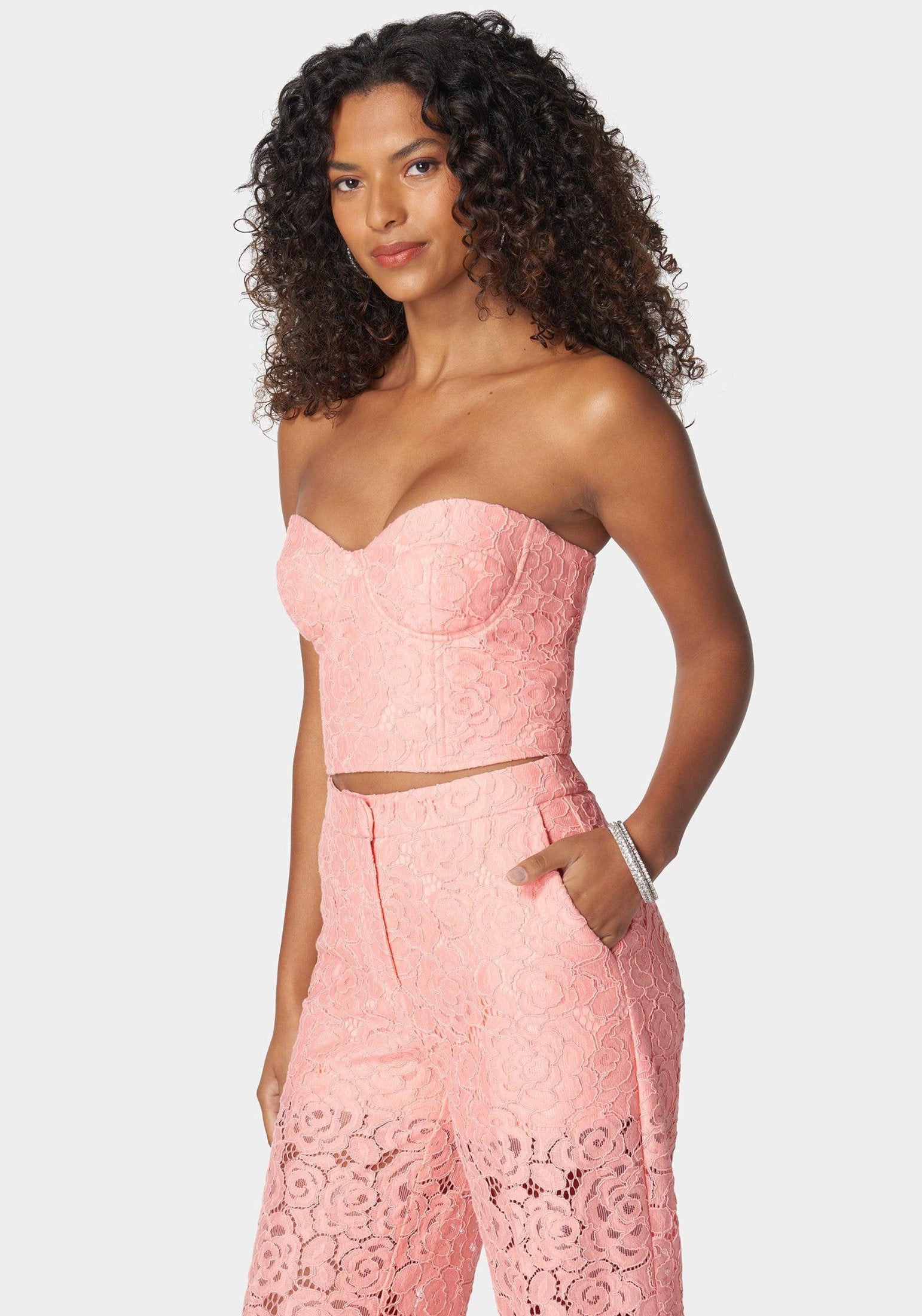 Lace Bustier Top_108017_Apricot Blush_02