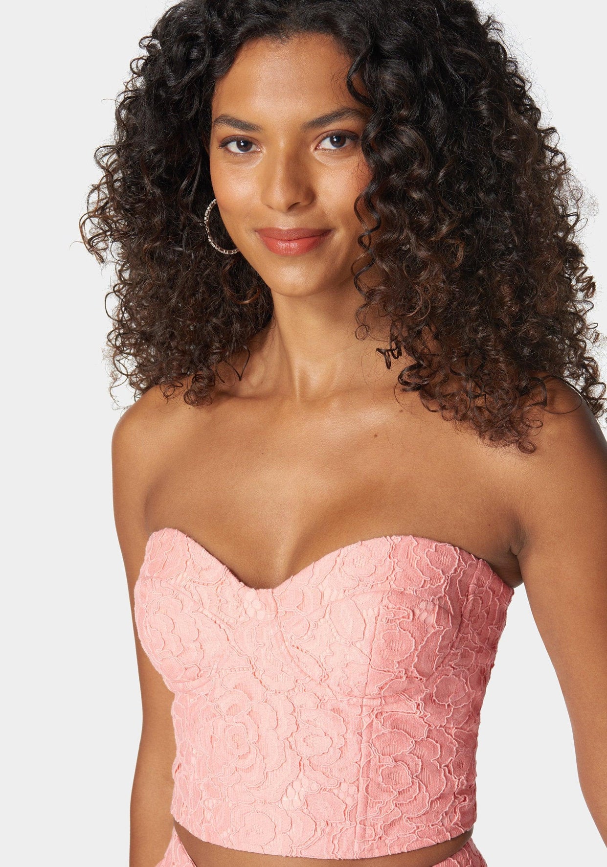 Lace Bustier Top_108017_Apricot Blush_04