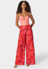 High Waist Ultra Wide Leg Pant_108028_Raspberry Tropics Print_03