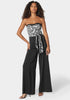 Satin Tie Front Scarf Ultra Wide Leg Jumpsuit_108037_Nostalgic Bloom Print_01